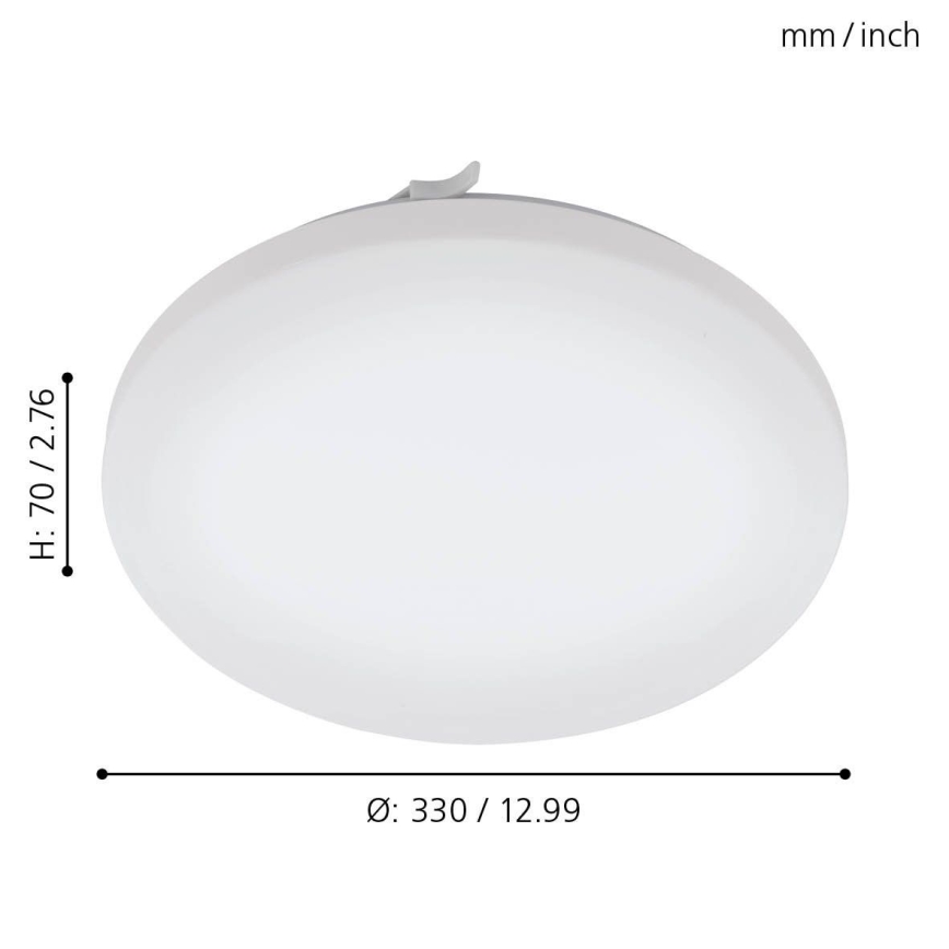 Eglo 79523 - LED taklampa för badrum TUSCOLA LED/14,6W/230V IP44