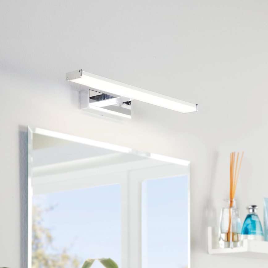 Eglo 79532 - Badrumsspegel med LED-belysning SARNOR LED/7,4W/230V 40 cm IP44 skinande krom