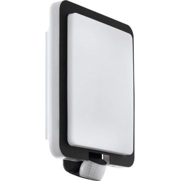 Eglo 79546 - Utomhusvägglampa med sensor MUSSOTTO 1xE27/28W/230V IP44