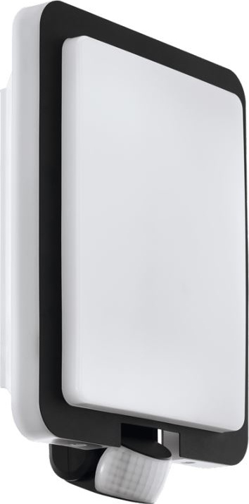 Eglo 79546 - Utomhusvägglampa med sensor MUSSOTTO 1xE27/28W/230V IP44