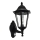 Eglo 79556 - Utomhuslampa med en sensor SANTA LUCIA 1xE27/60W/230V IP44 svart