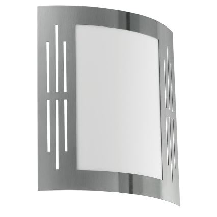 EGLO 82309 - Utomhus Väggbelysning CITY 1xE27/15W/230V IP44