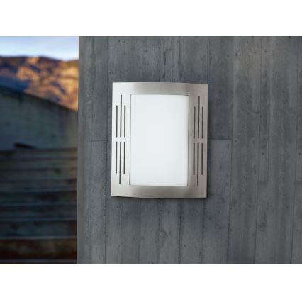 EGLO 82309 - Utomhus Väggbelysning CITY 1xE27/15W/230V IP44