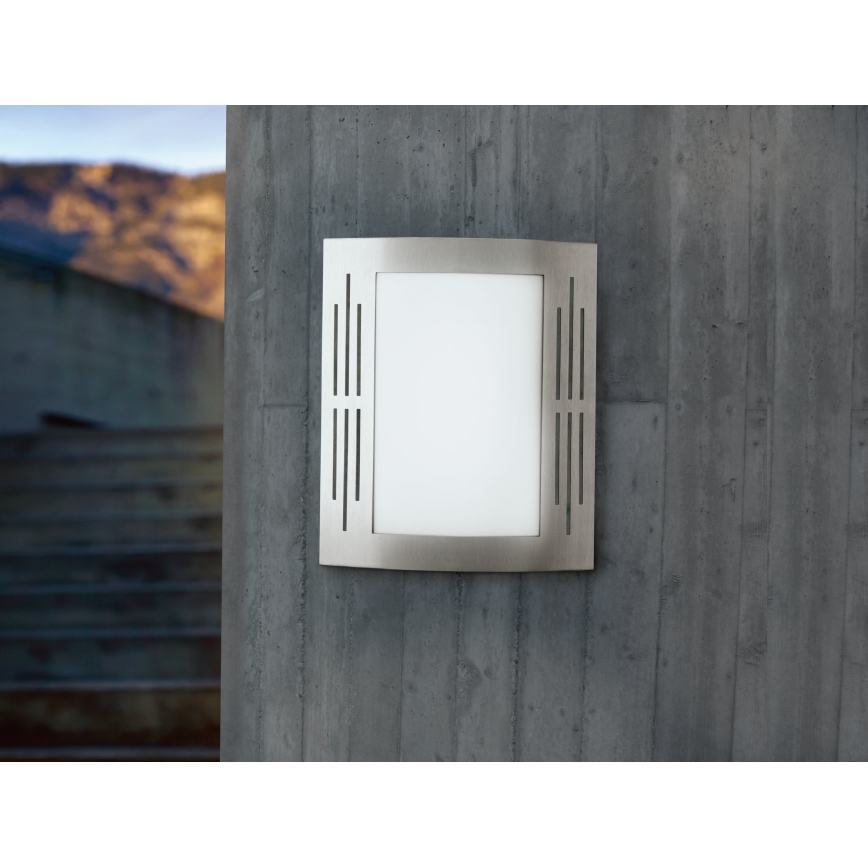 EGLO 82309 - Utomhus Väggbelysning CITY 1xE27/15W/230V IP44