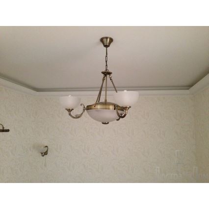 EGLO 82748 - Ljuskrona SAVOY 3xE14/40W + 2xE27/60W