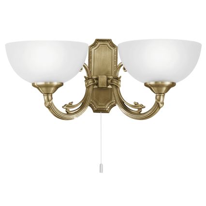 EGLO 82752 - Väggbelysning SAVOY 2xE14/40W/230V