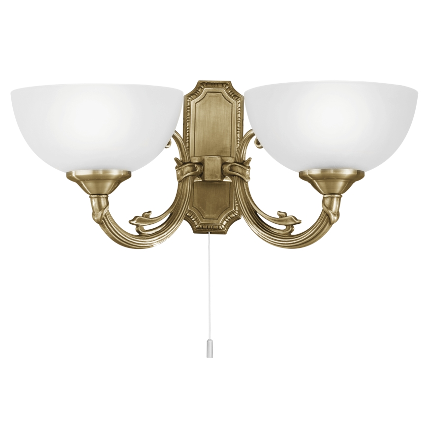 EGLO 82752 - Väggbelysning SAVOY 2xE14/40W/230V