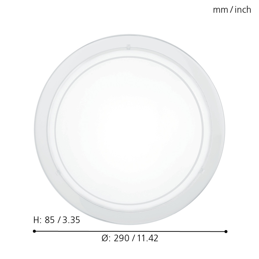 Eglo 83153 - Takbelysning PLANET 1 1xE27/60W/230V
