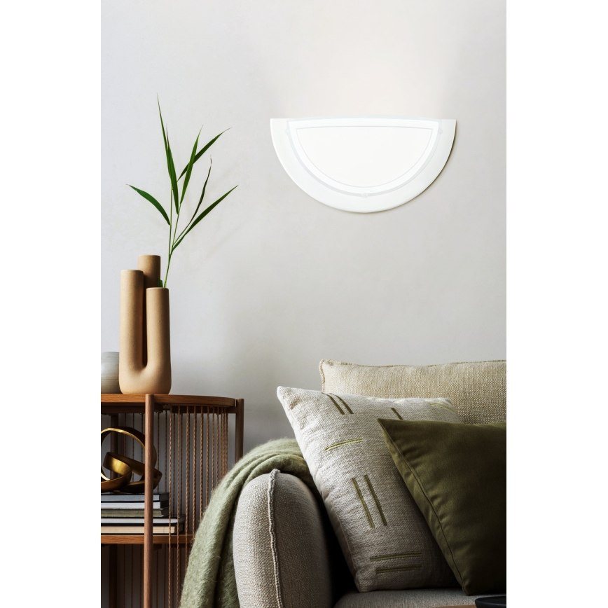 Eglo 83154 - Väggbelysning PLANET 1 1xE27/60W/230V