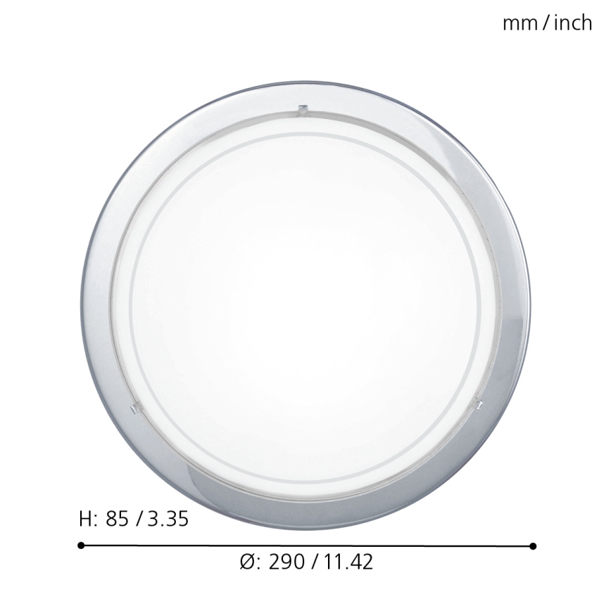 EGLO 83155 - Takbelysning PLANET1 1xE27/60W