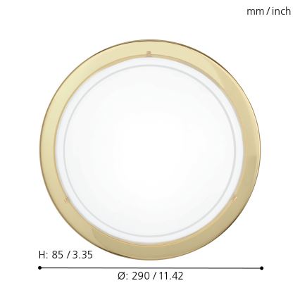 EGLO 83157 - Takbelysning PLANET1 1xE27/60W