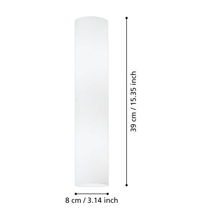 EGLO 83406 - Väggbelysning ZOLA 2xE14/40W