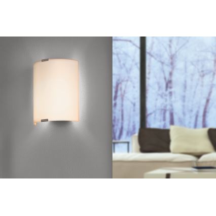 EGLO 84028 - Väggbelysning GRAFIK 1xE27/60W vit