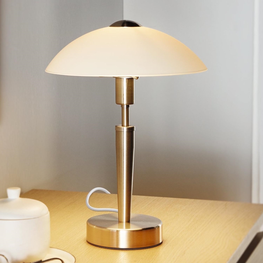Eglo 85104 – Dimbar Bordslampa SOLO 1 1×E14/40W/230V