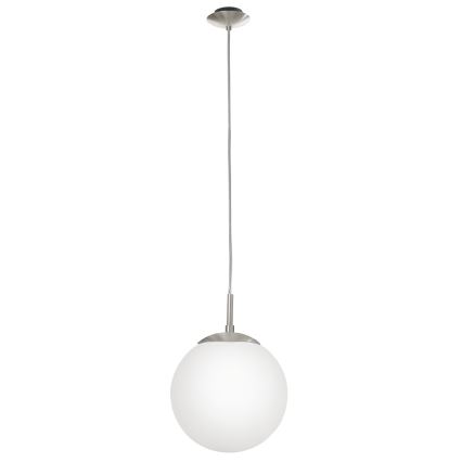 EGLO - Ljuskrona med textilsladd 1xE27/60W/230V diameter 20 cm
