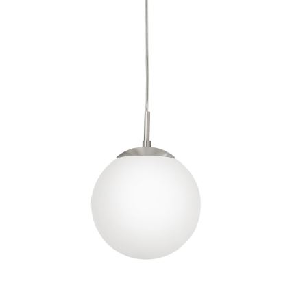 EGLO - Ljuskrona med textilsladd 1xE27/60W/230V diameter 20 cm