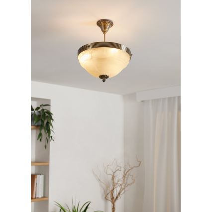 EGLO 85856 - Ljuskrona MARBELLA 3xE14/60W/230V