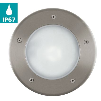 EGLO - Uppfartslampa för utomhusbruk 1xE27/15W/230V IP67