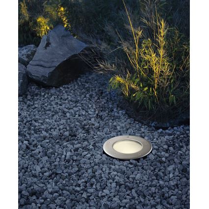 EGLO - Uppfartslampa för utomhusbruk 1xE27/15W/230V IP67