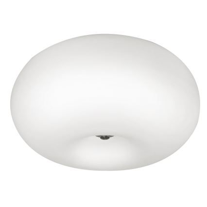 EGLO - Taklampa OPTICA 2xE27/60W/230V opalglas diameter 35 cm