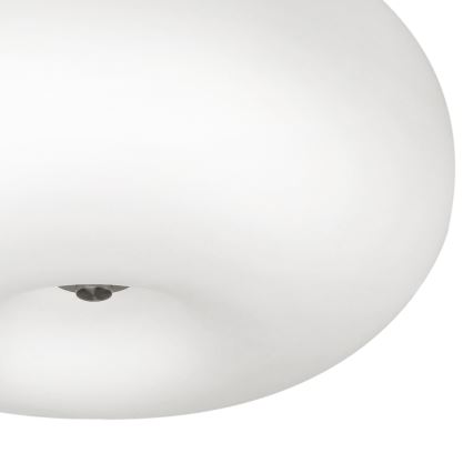 EGLO - Taklampa OPTICA 2xE27/60W/230V opalglas diameter 35 cm