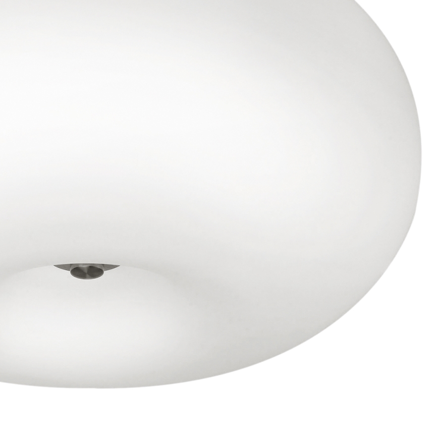 EGLO - Taklampa OPTICA 2xE27/60W/230V opalglas diameter 35 cm