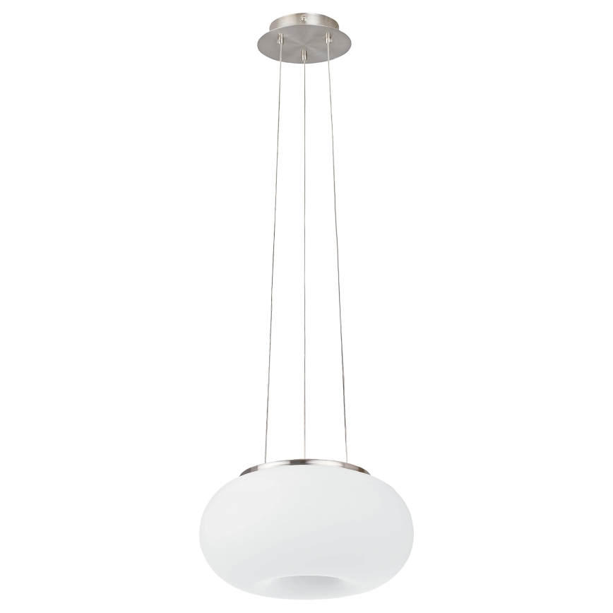 EGLO - Ljuskrona med textilsladd OPTICA 2xE27/60W diameter 28 cm