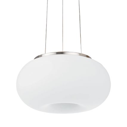 EGLO - Ljuskrona med textilsladd OPTICA 2xE27/60W diameter 28 cm