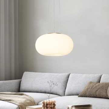 EGLO 86814 - Ljuskrona med snöre OPTICA 2xE27/60W