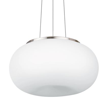 EGLO - Ljuskrona med textilsladd OPTICA 2xE27/60W diameter 45 cm