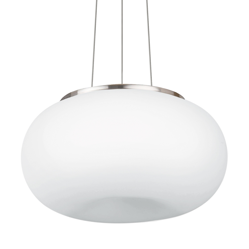 EGLO - Ljuskrona med textilsladd OPTICA 2xE27/60W diameter 45 cm