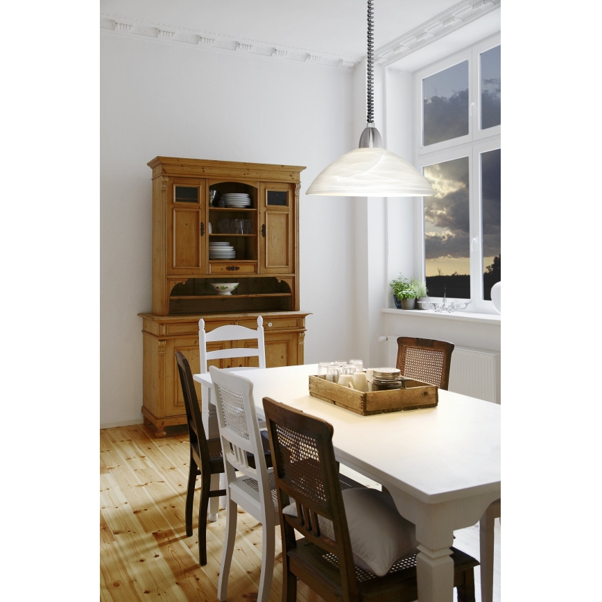 EGLO 87008 - Pull-down lampa LORD 2 1xE27/60W
