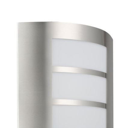 EGLO 88142 - Sensor utomhus Väggbelysning CITY 1xE27/15W/230V IP44