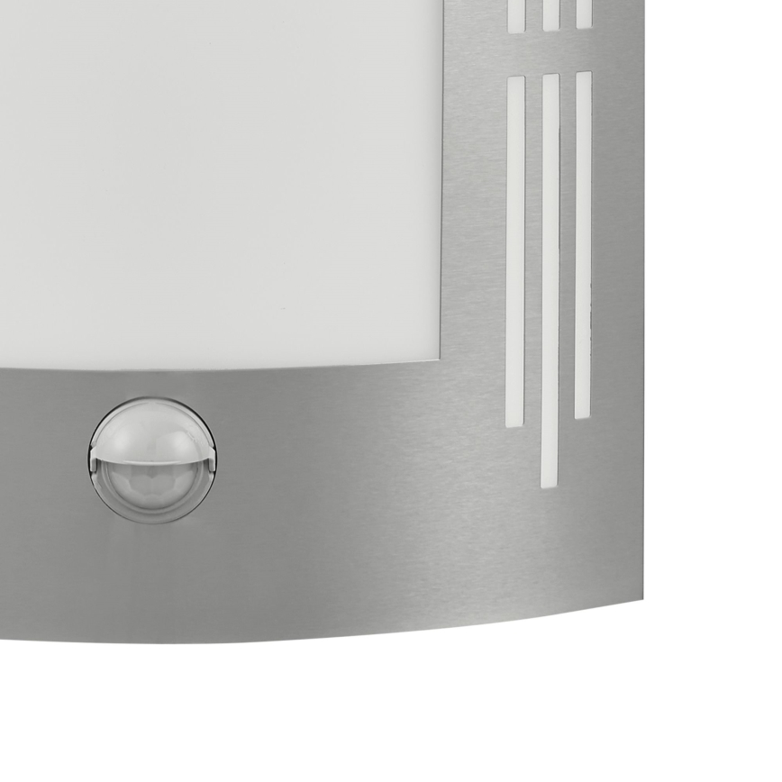 EGLO 88144 - Sensor utomhus Väggbelysning CITY 1xE27/15W/230V IP44