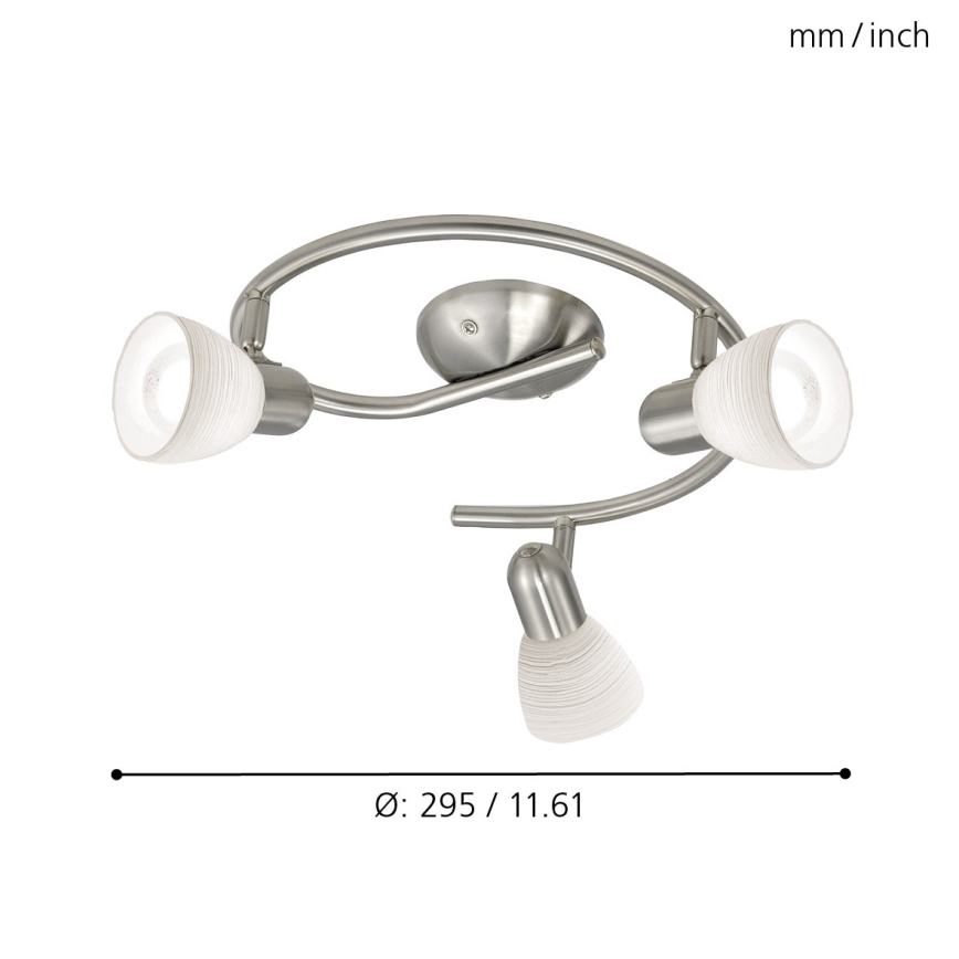 EGLO 88475 - Spotlight DAKAR 1 3xE14/40W