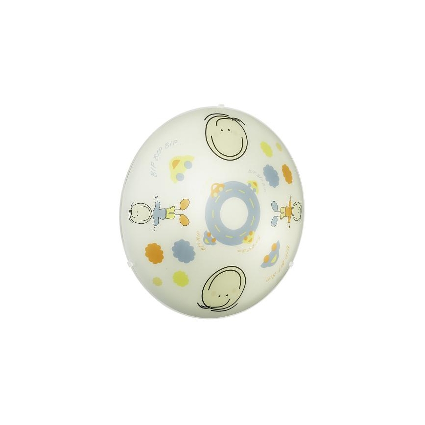 EGLO 88972 - Barn Takbelysning JUNIOR 2  2xE27/60W färgglad
