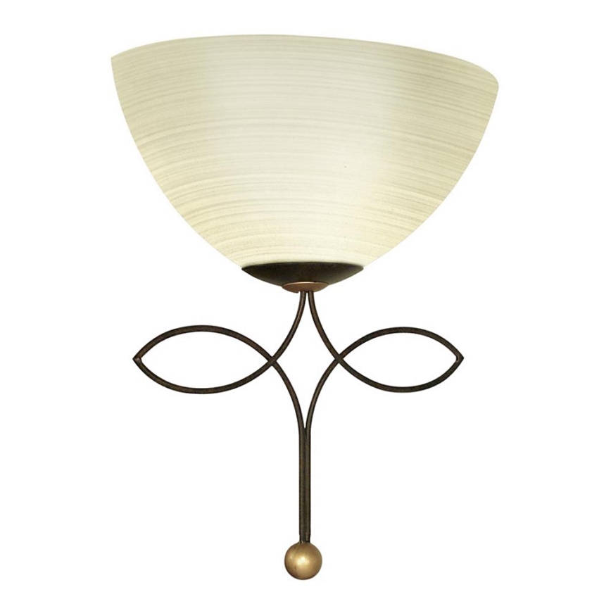 EGLO 89135 - Väggbelysning BELUGA 1xE27/60W antik brun