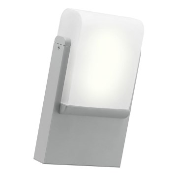 EGLO 89576 - Utomhus Väggbelysning BilACAS 1xE27/22W/230V silver IP44