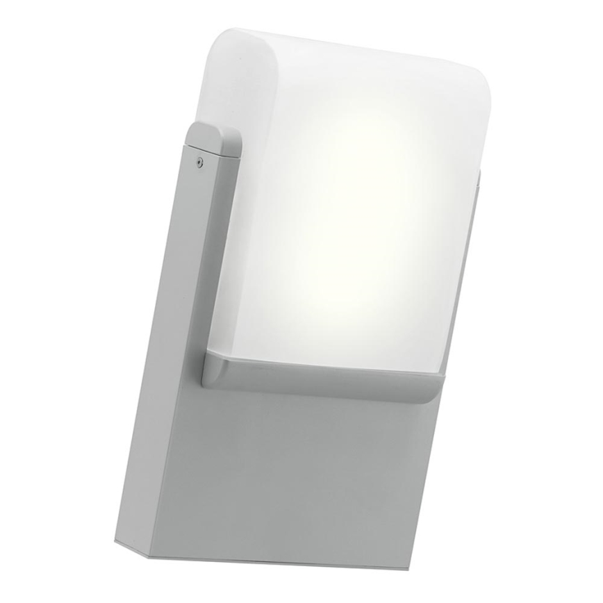 EGLO 89576 - Utomhus Väggbelysning BilACAS 1xE27/22W/230V silver IP44