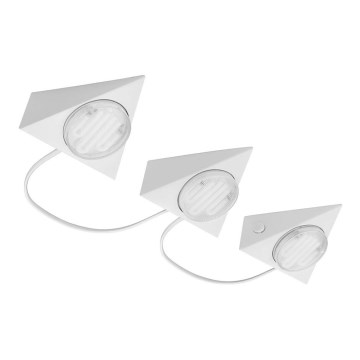 Eglo 89606 - SET OM 3x Spotbelysning KOB 1 3xGX53/7W/230V