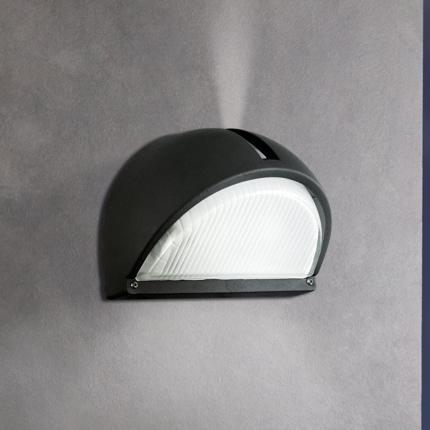 EGLO 89767 - Utomhus Väggbelysning ONJA 1xE27/60W svart