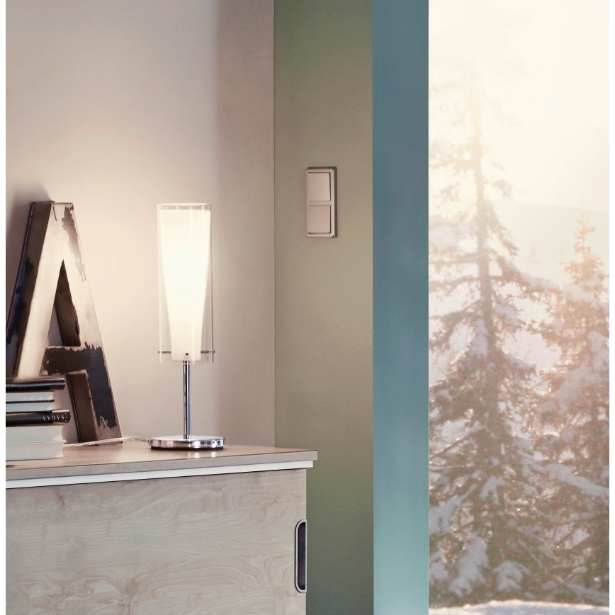 EGLO 89835 - Bordslampa PFOR 1xE27/60W