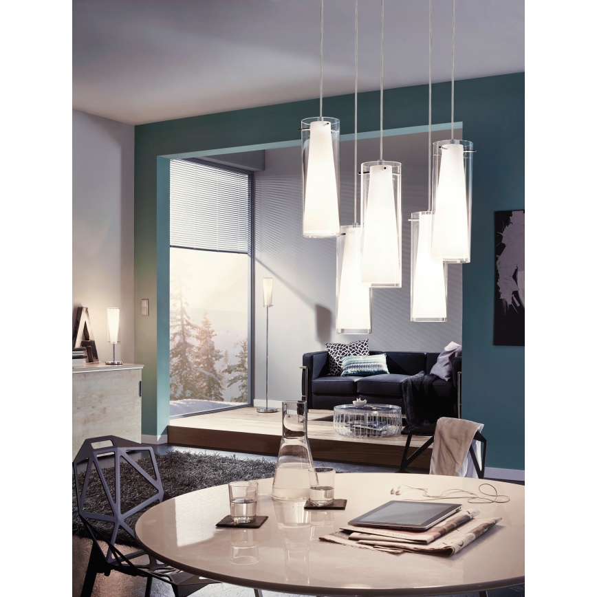 EGLO 89835 - Bordslampa PFOR 1xE27/60W