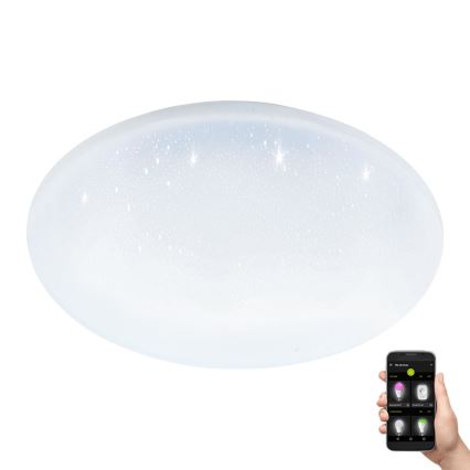 Eglo - LED ljusreglerad taklampa  LED/19,2W/230V 2700-6500K ZigBee