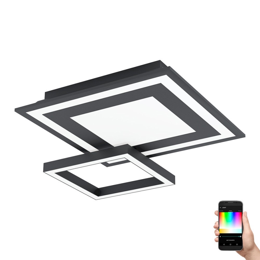 Eglo - LED RGBW ljusreglerad taklampa  LED/21,6W/230V ZigBee