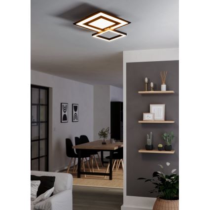 Eglo - LED RGBW ljusreglerad taklampa  LED/21,6W/230V ZigBee