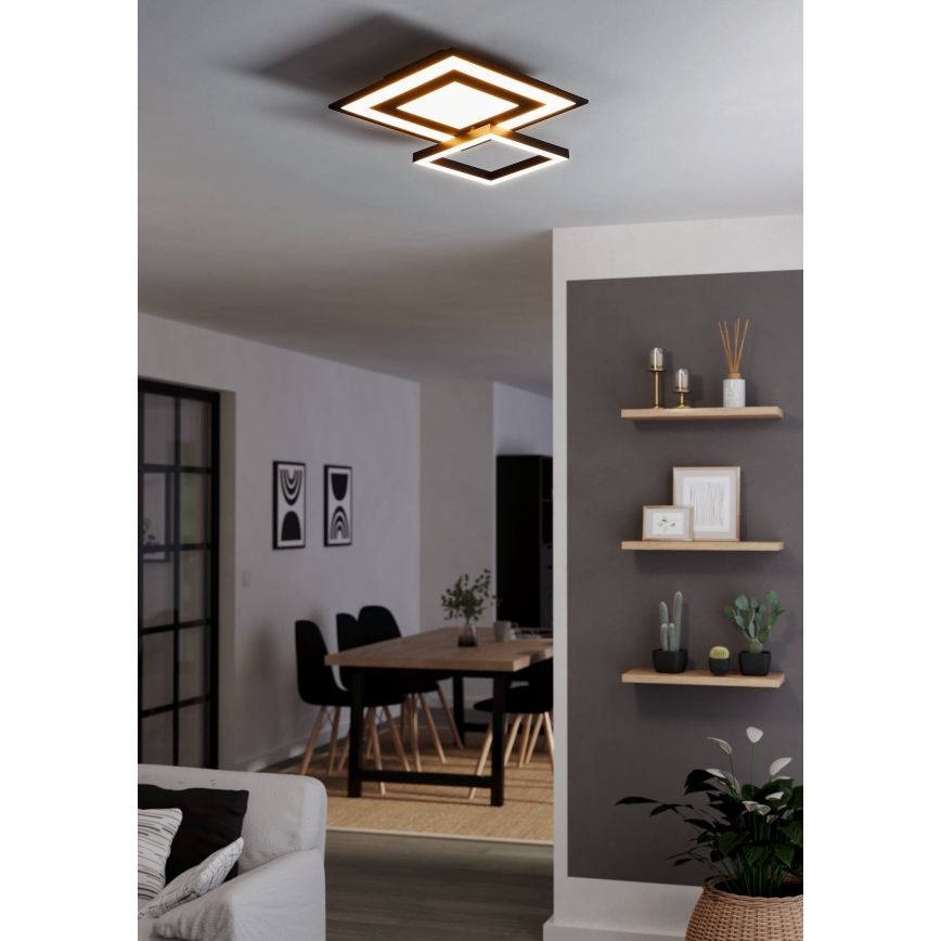Eglo - LED RGBW ljusreglerad taklampa  LED/21,6W/230V ZigBee