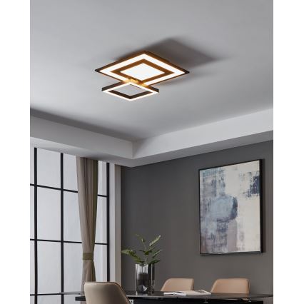 Eglo - LED RGBW ljusreglerad taklampa  LED/21,6W/230V ZigBee