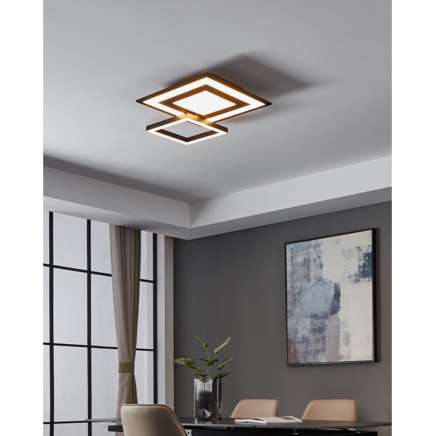 Eglo - LED RGBW ljusreglerad taklampa  LED/21,6W/230V ZigBee