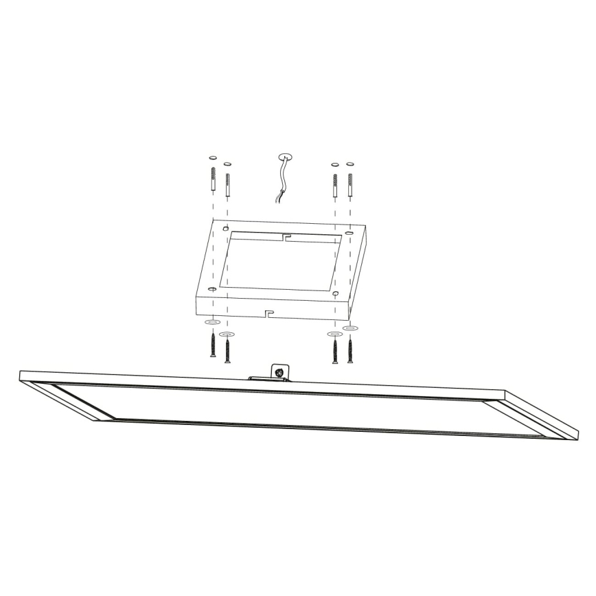 Eglo - LED ljusreglerad taklampa  LED/21,5W/230V vit ZigBee